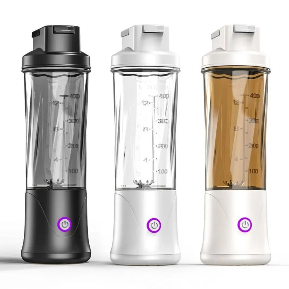 450ML Capacity Mini Blender Cup USB Charging Plastic Auto Juicing Cup Small Cordless Electric Fruit Juicer Food Processing