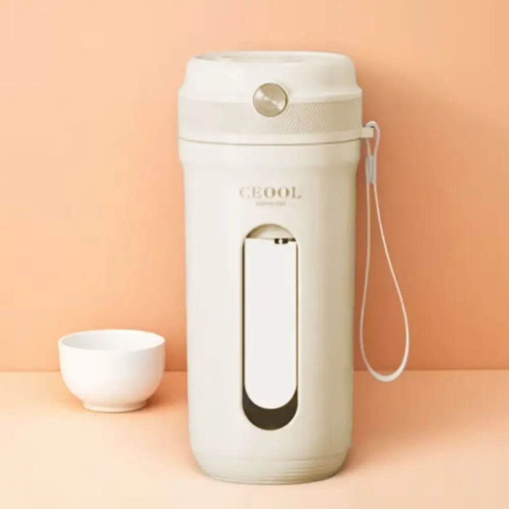 4/10 Blades Fruit Blender Cup with Detachable Straw 350ML Electric Juicer Cup Mini USB Rechargeable Smoothie Maker Cup Office
