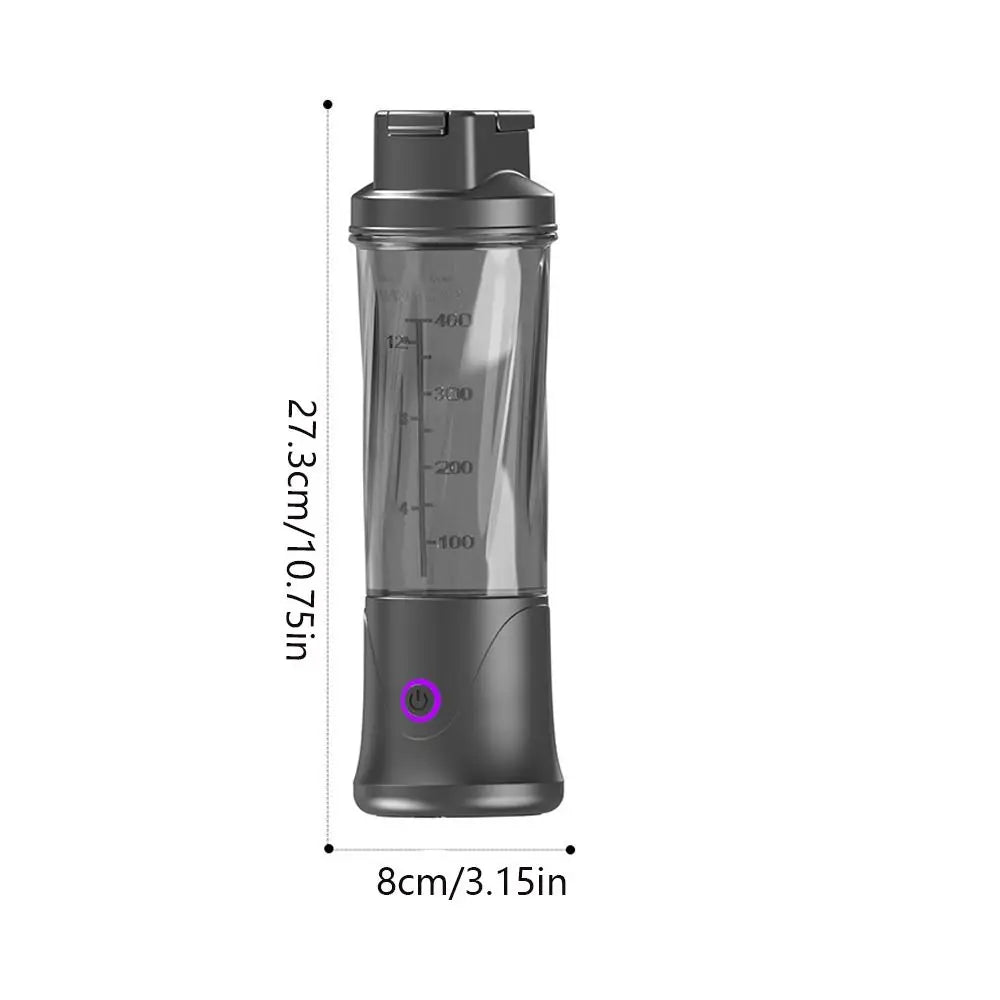 450ML Capacity Mini Blender Cup USB Charging Plastic Auto Juicing Cup Small Cordless Electric Fruit Juicer Food Processing