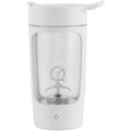 Portable Fitness Sport Bottle USB Rechargable Electric Protein Shaker Bottle 650ml Automatic Blender Cup Gym Workout Mixing Cups